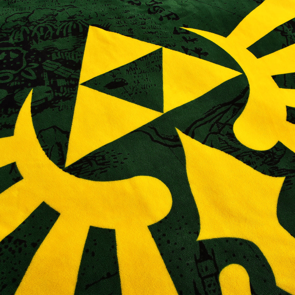 Product image Zelda - Hyrule Logo Fleece Blanket