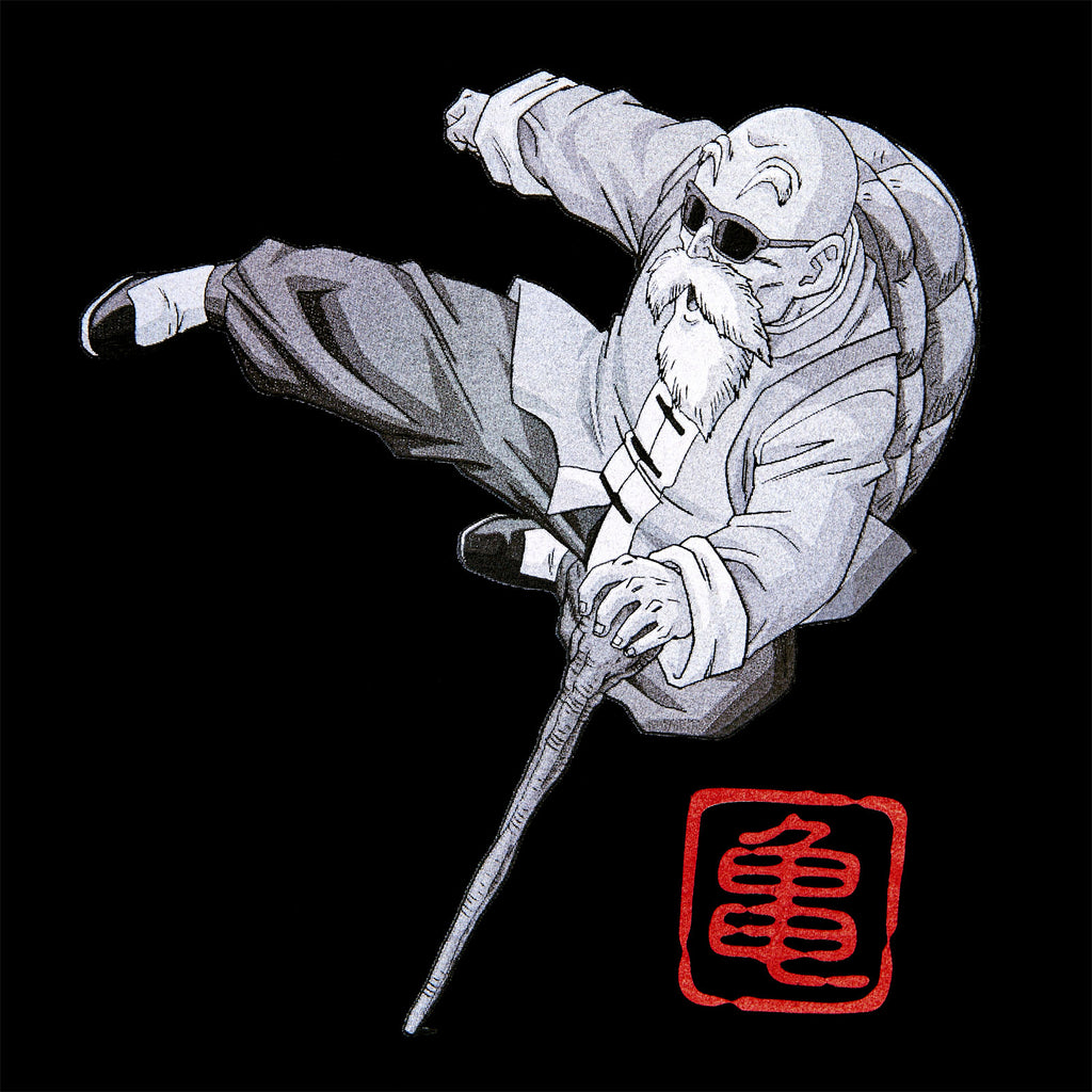 Produktbild Dragon Ball Z - Muten Roshi Kick T-Shirt schwarz