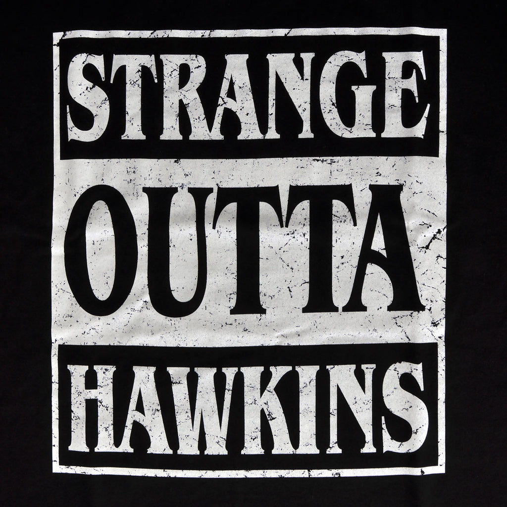 Produktbild Strange Outta Hawkins T-Shirt schwarz