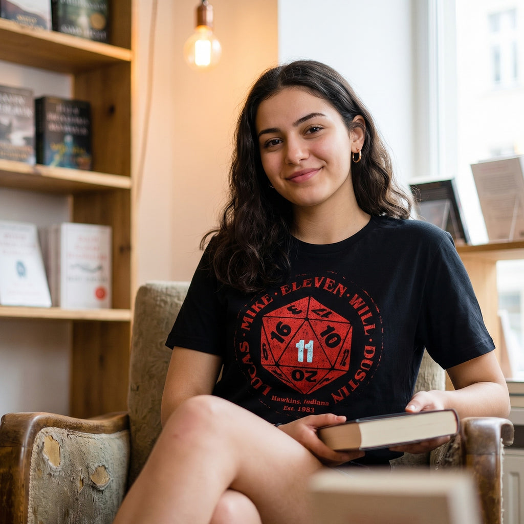 Produktbild Eleven Dice T-Shirt für Stranger Things Fans