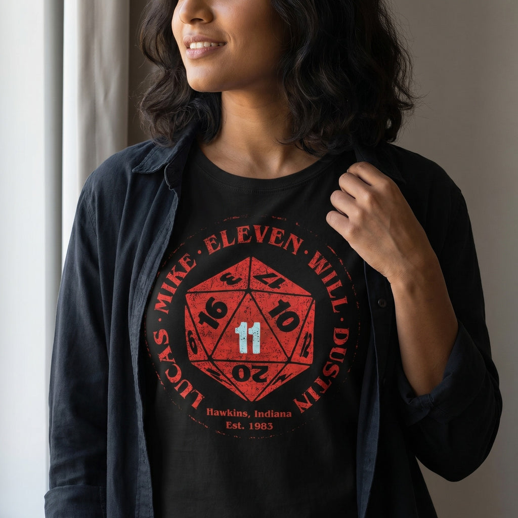 Produktbild Eleven Dice T-Shirt für Stranger Things Fans