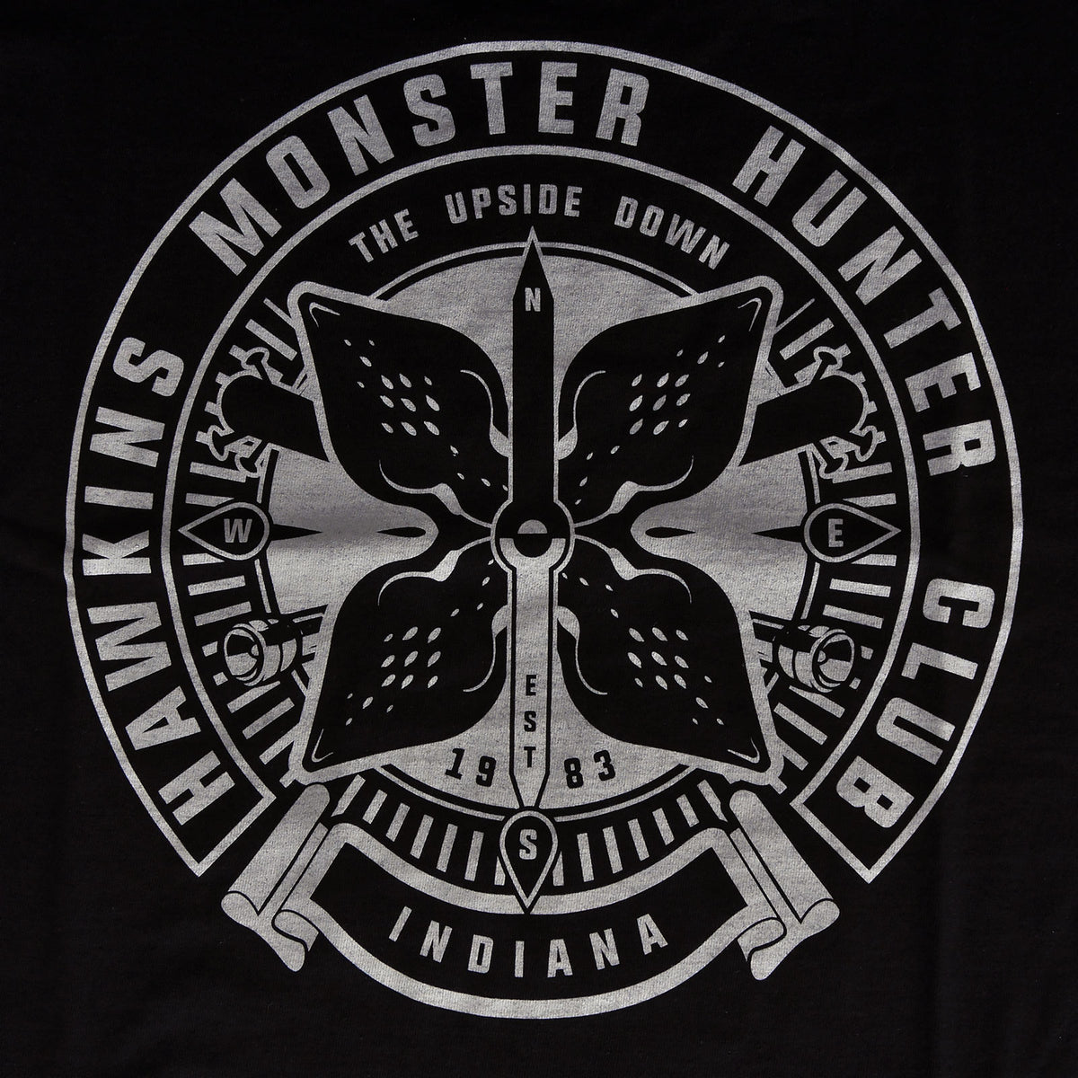 Produktbild Hawkins Hunter Club T-Shirt für Stranger Things Fans