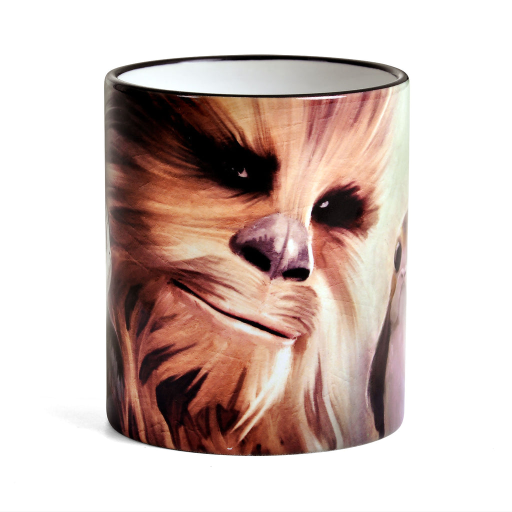 Produktbild Star Wars - Porgs und Chewie Tasse