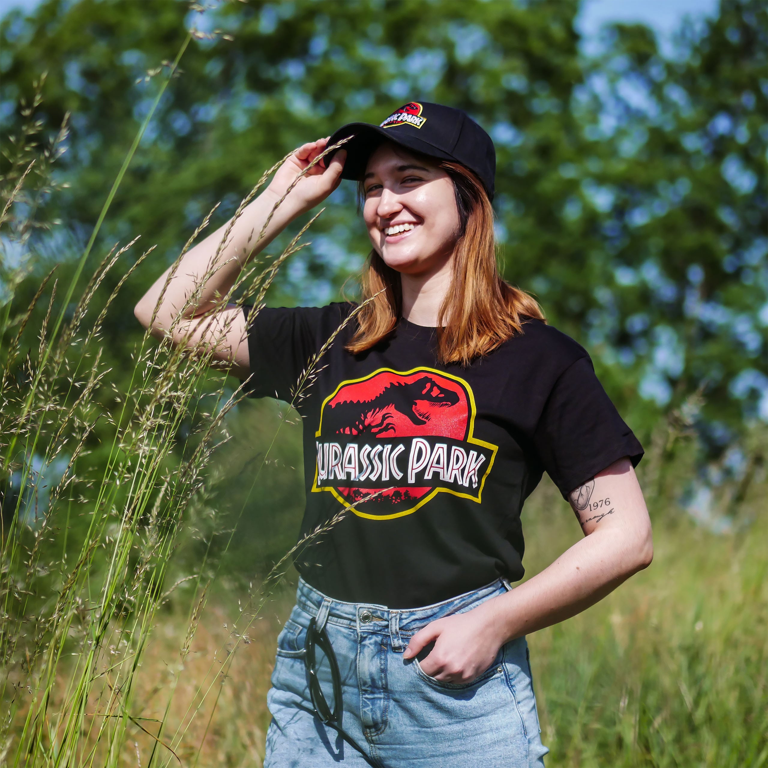 Produktbild Jurassic Park - Logo T-Shirt schwarz