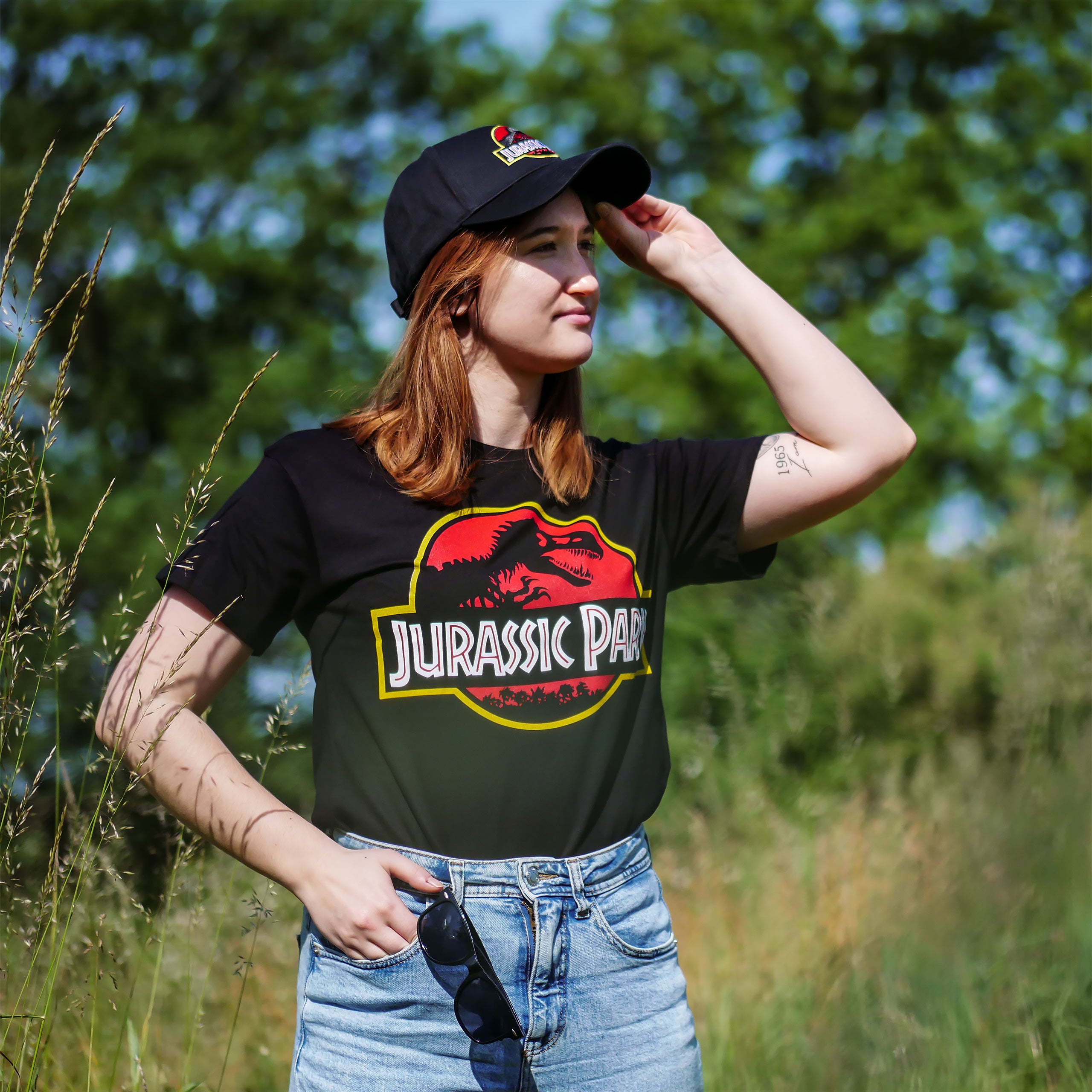 Produktbild Jurassic Park - Logo T-Shirt schwarz