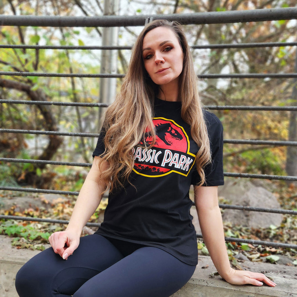 Produktbild Jurassic Park - Logo T-Shirt schwarz