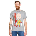 Produktbild One Punch Man - Super Saitama T-Shirt grau