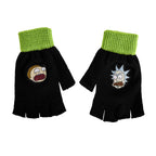 Produktbild Rick and Morty - Fingerlose Faces Handschuhe schwarz