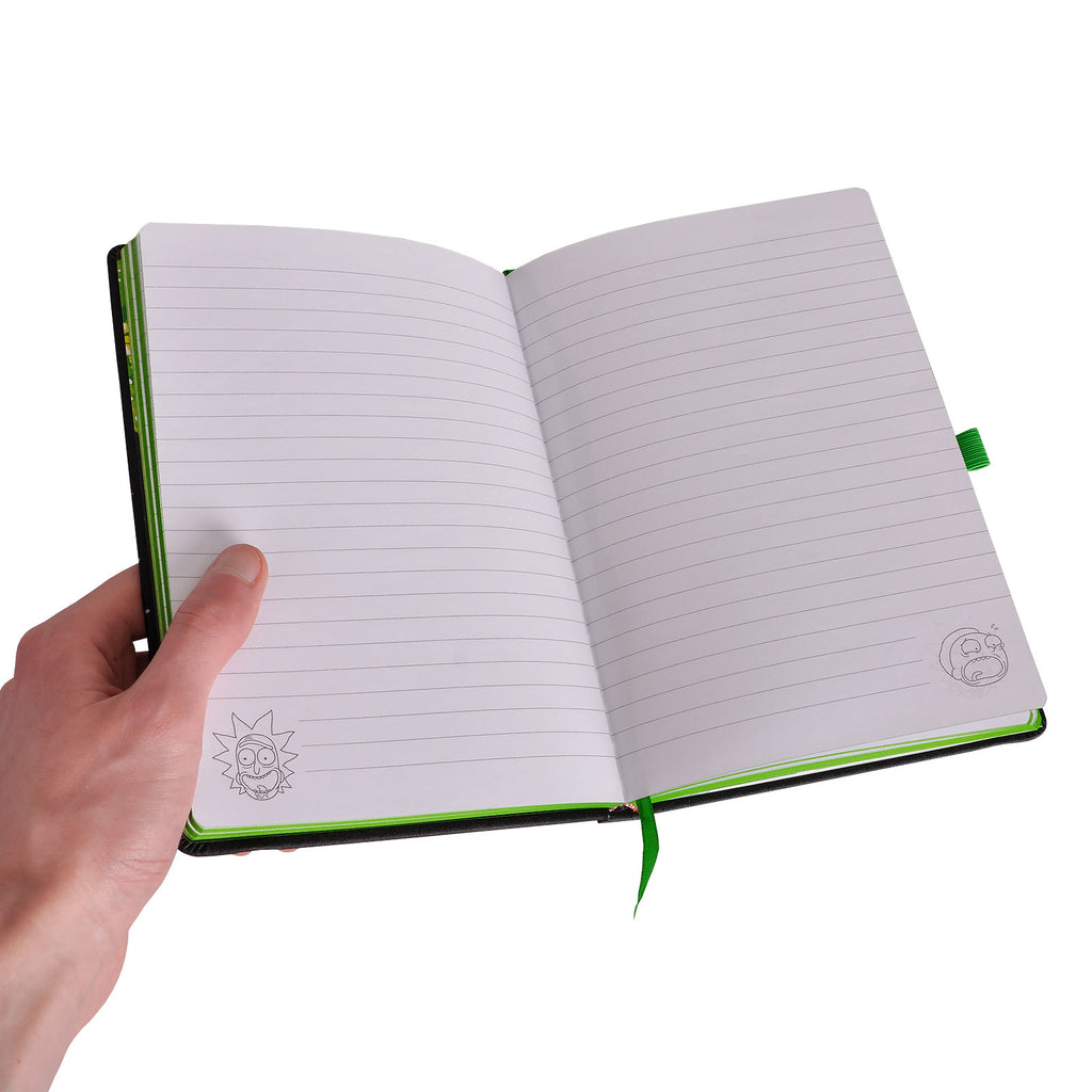 Produktbild Rick and Morty - Portal Premium Notizbuch A5
