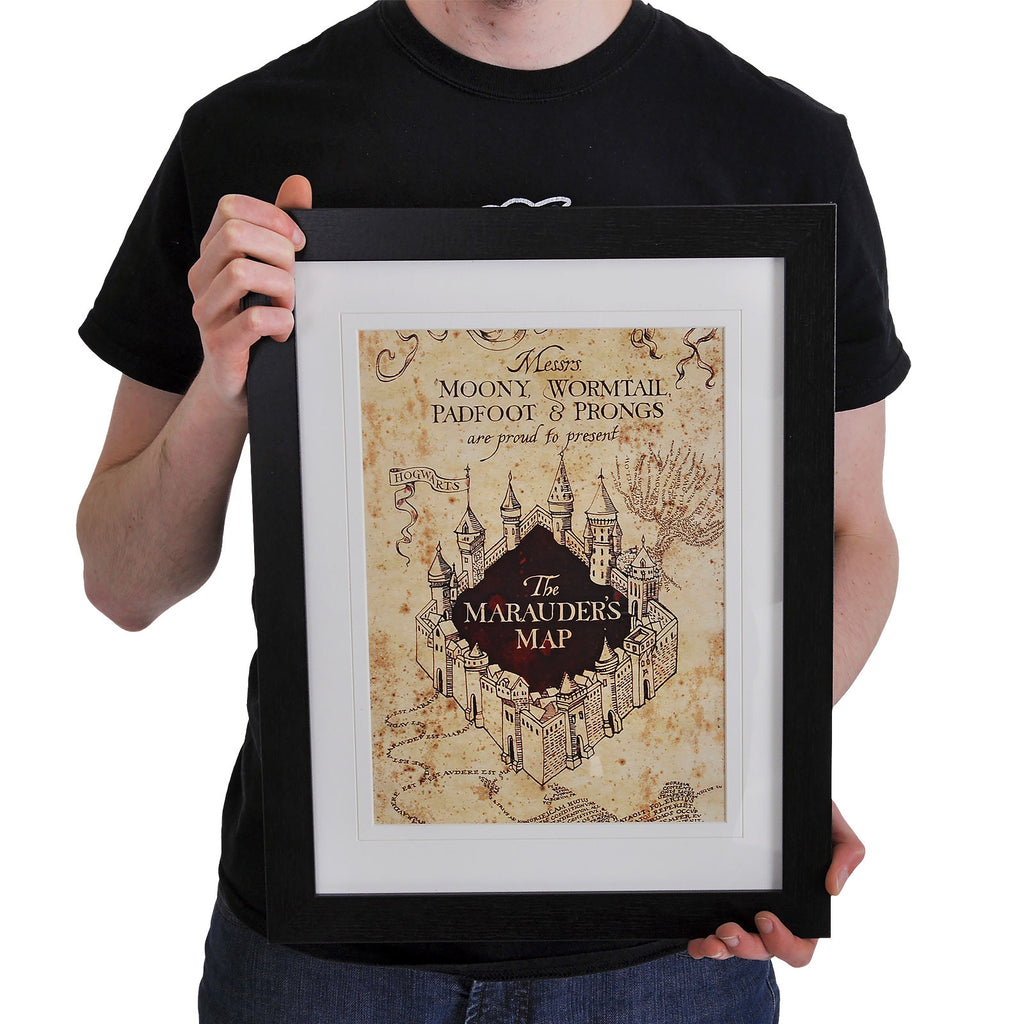 Produktbild Harry Potter - Karte des Rumtreibers Wandbild