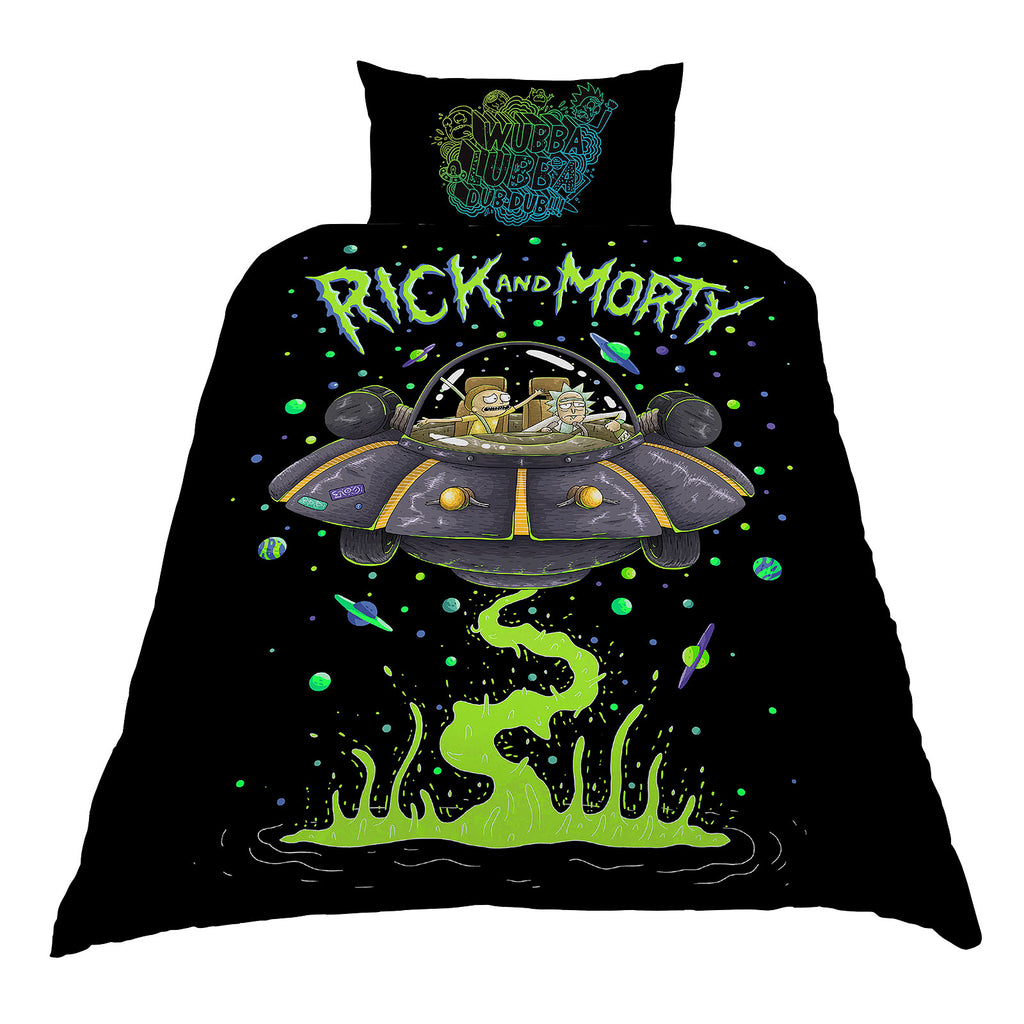 Produktbild Rick and Morty - Space Cruiser Wende-Bettwäsche