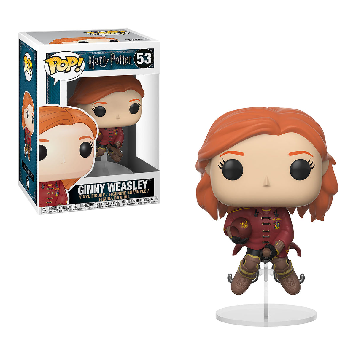 Produktbild Harry Potter - Ginny Weasley auf Besen Funko Pop Figur
