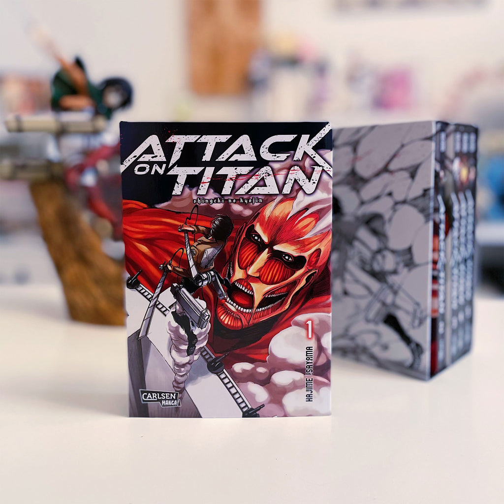Produktbild Attack on Titan - Sammelschuber Band 1-5