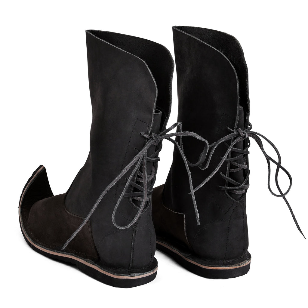 Produktbild Mittelalter Schnabelstiefel schwarz
