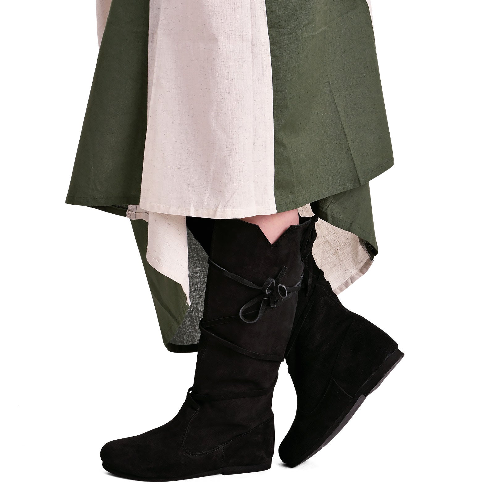 Produktbild Mittelalter Schnürstiefel schwarz