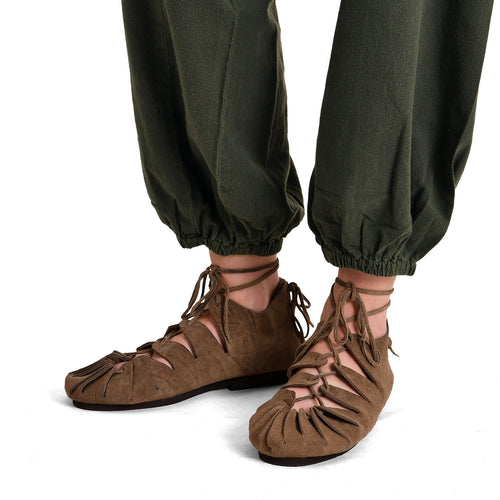 Produktbild Mittelalter Bundschuhe braun