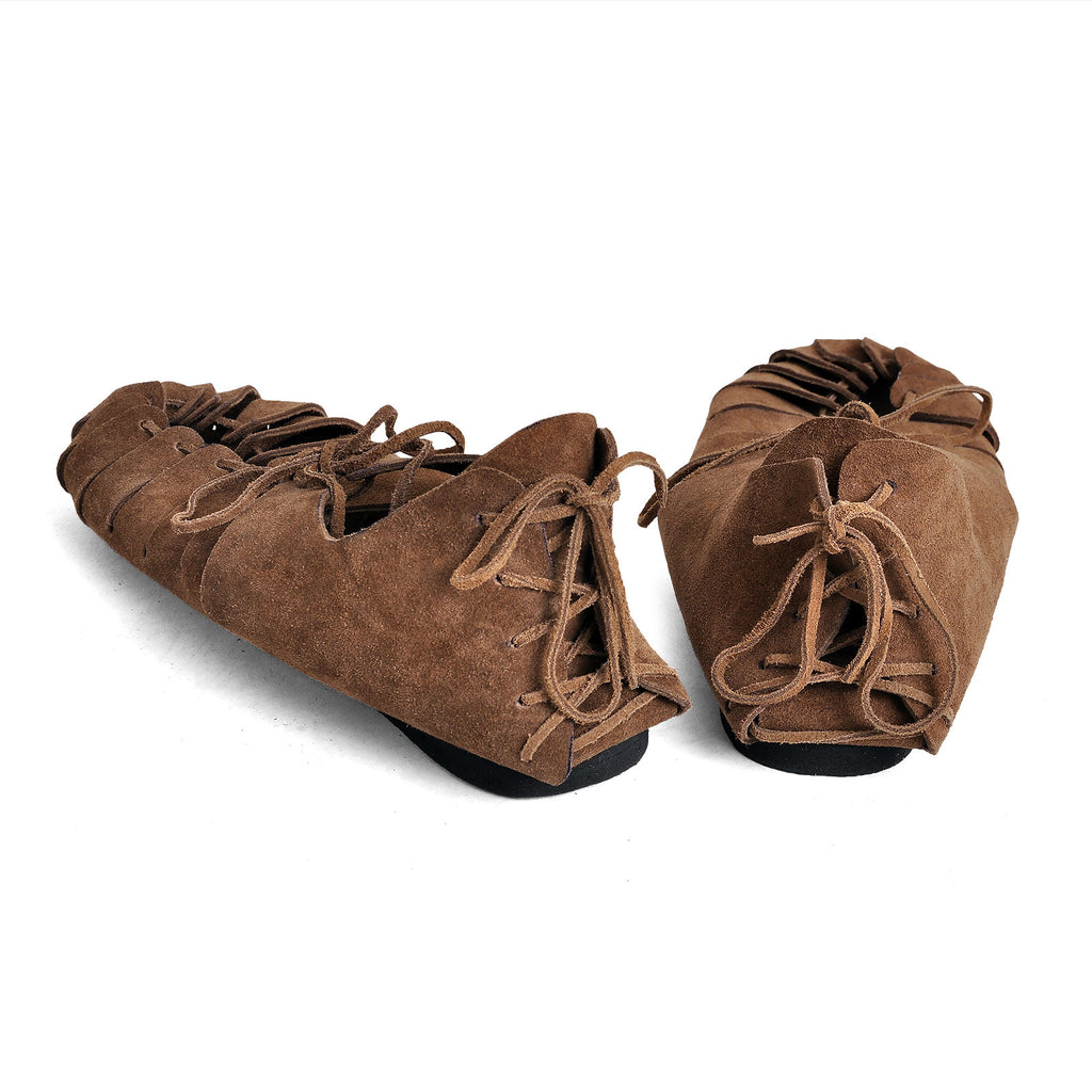 Produktbild Mittelalter Bundschuhe braun