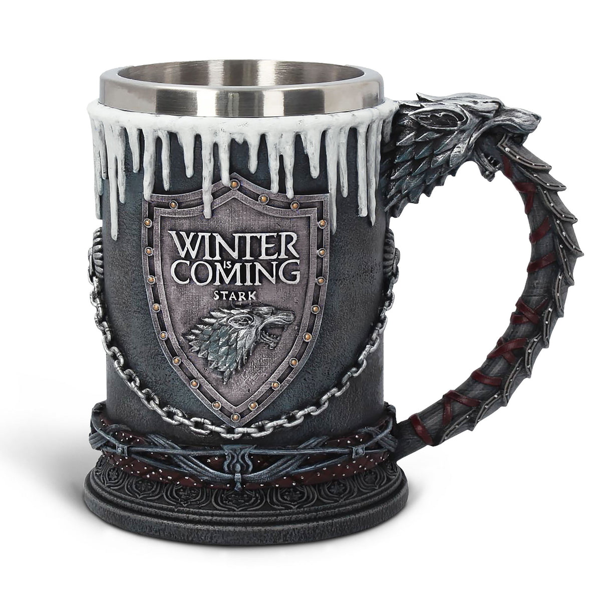Produktbild Game of Thrones - Stark Wappen Krug deluxe