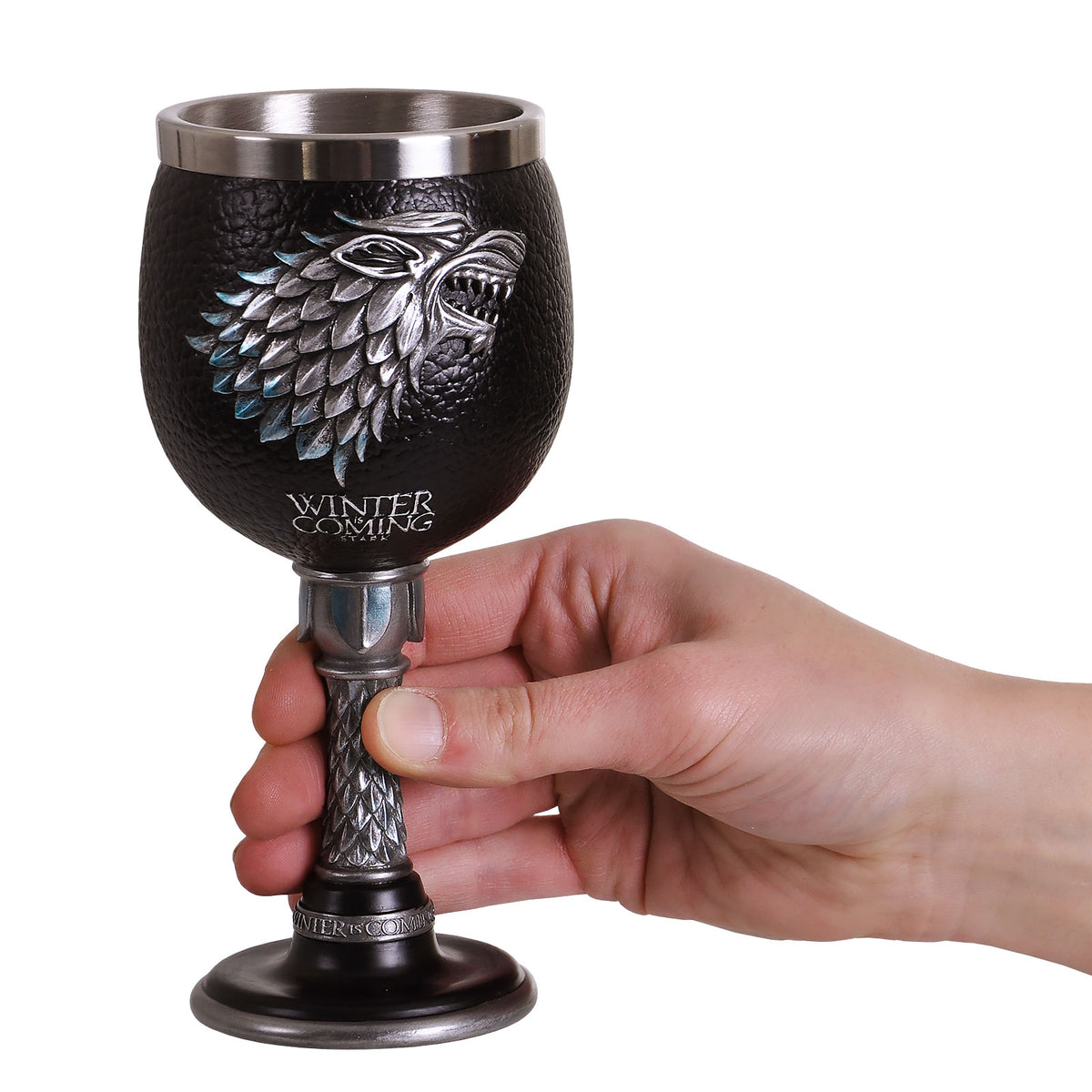 Produktbild Game of Thrones - Schattenwolf Winter is Coming Kelch deluxe