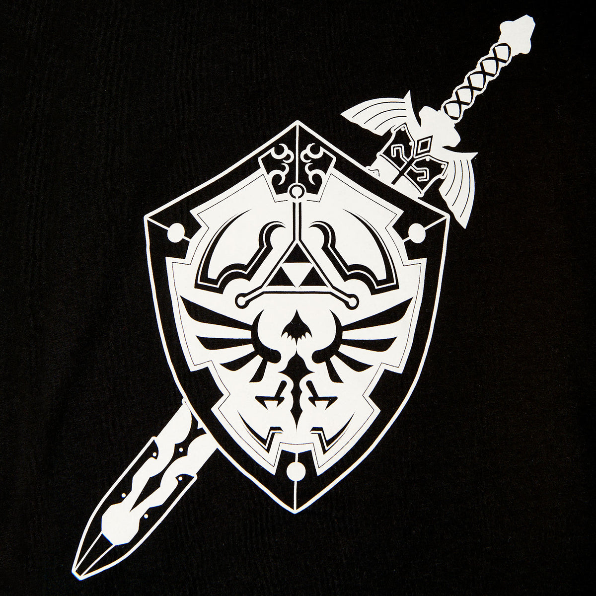 Produktbild Zelda - Sword and Shield T-Shirt Damen schwarz