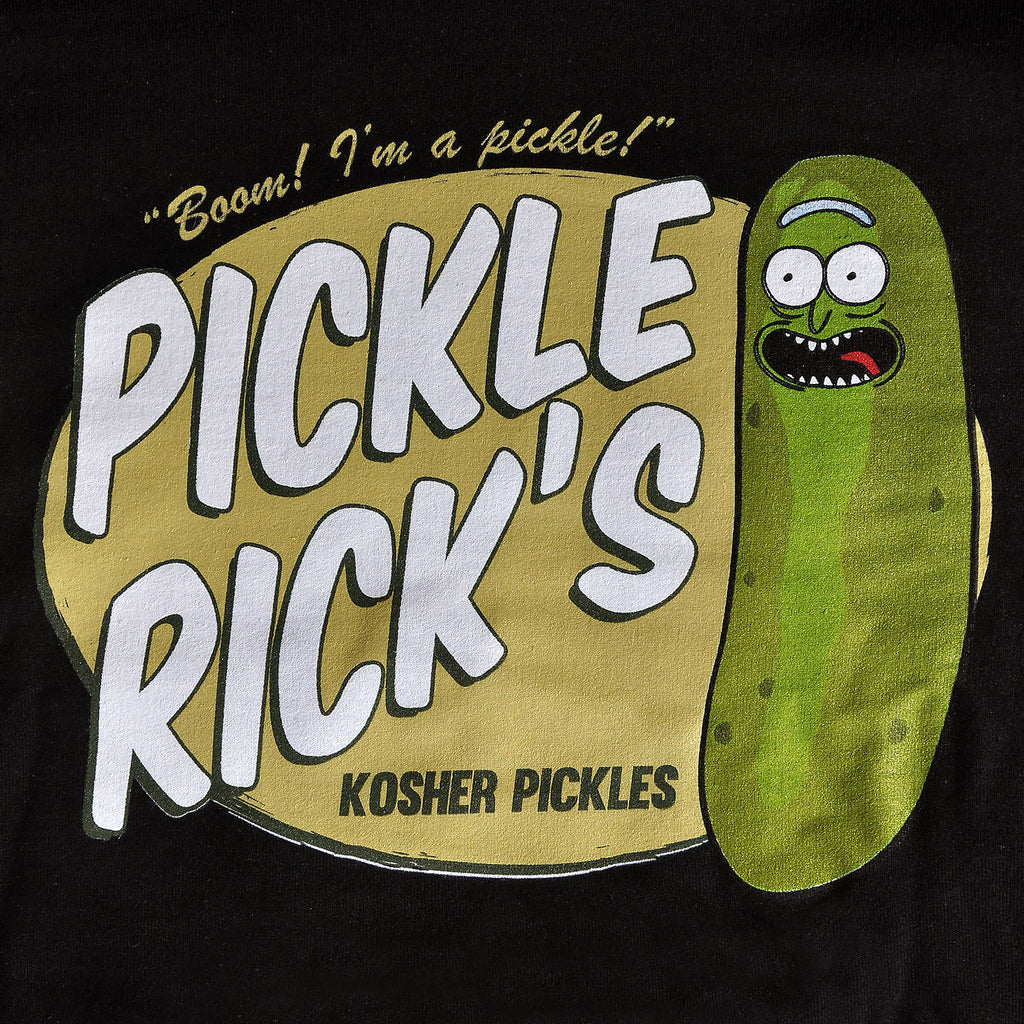 Produktbild Rick and Morty - Pickle Rick Hoodie schwarz