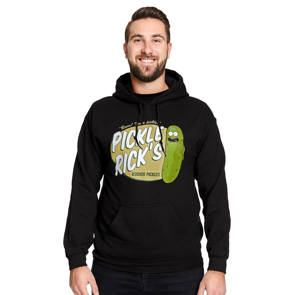 Produktbild Rick and Morty - Pickle Rick Hoodie schwarz