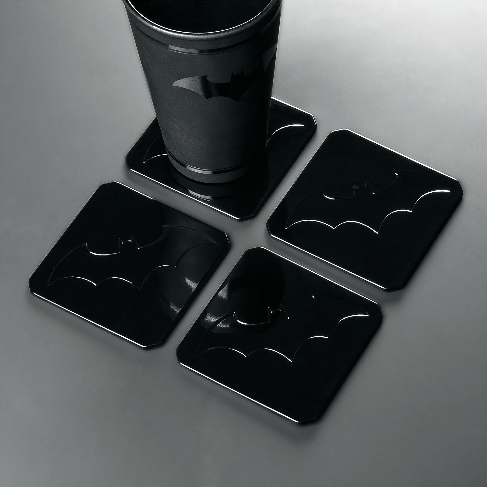 Produktbild Batman - Logo Untersetzer 4er Set