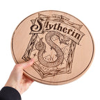 Produktbild Harry Potter - Slytherin Wappen Schneidebrett Buche