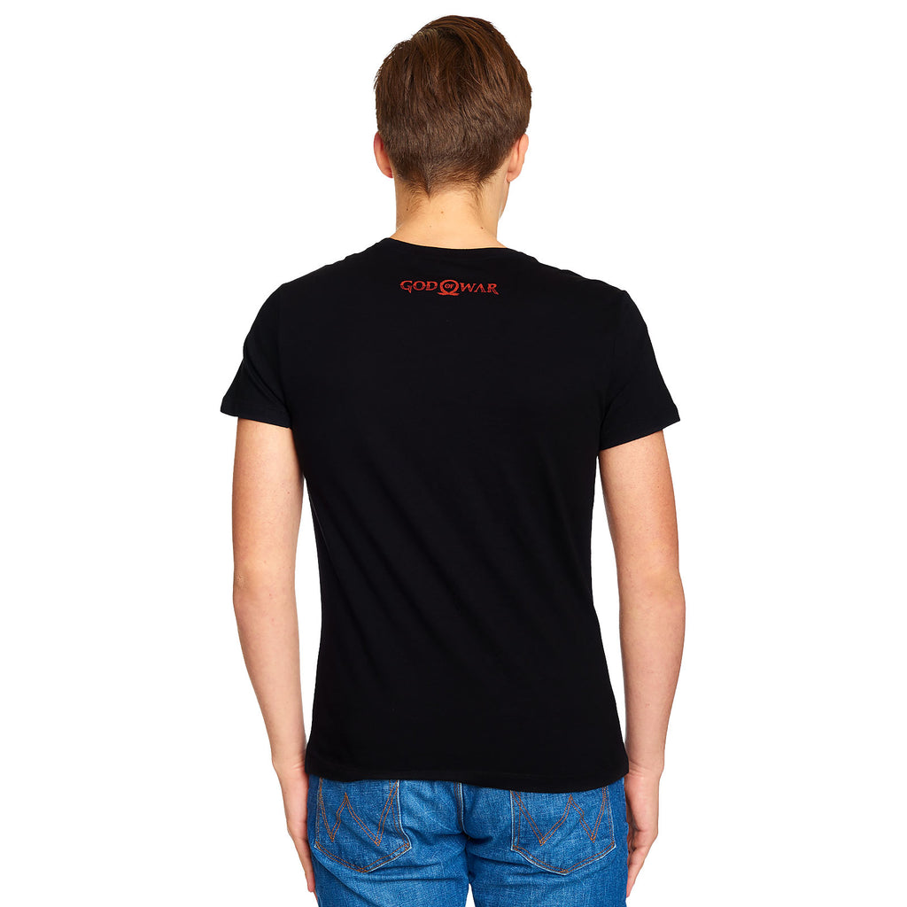 Produktbild God of War - Red Logo T-Shirt schwarz