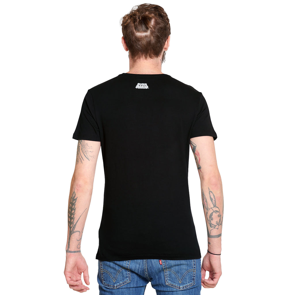 Produktbild Super Mario - Kugelwilli Propaganda Poster T-Shirt schwarz
