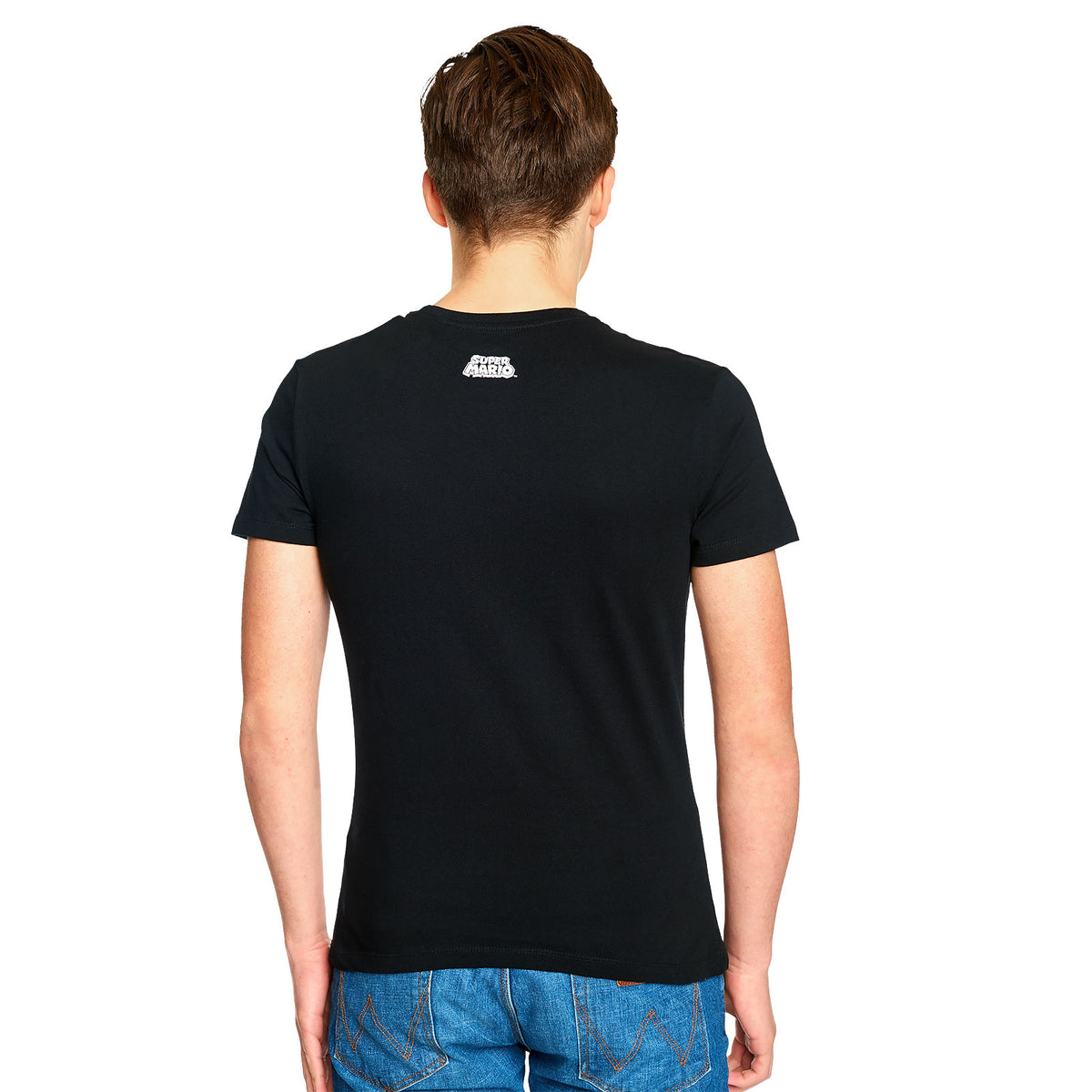 Produktbild Super Mario Propaganda Poster T-Shirt schwarz