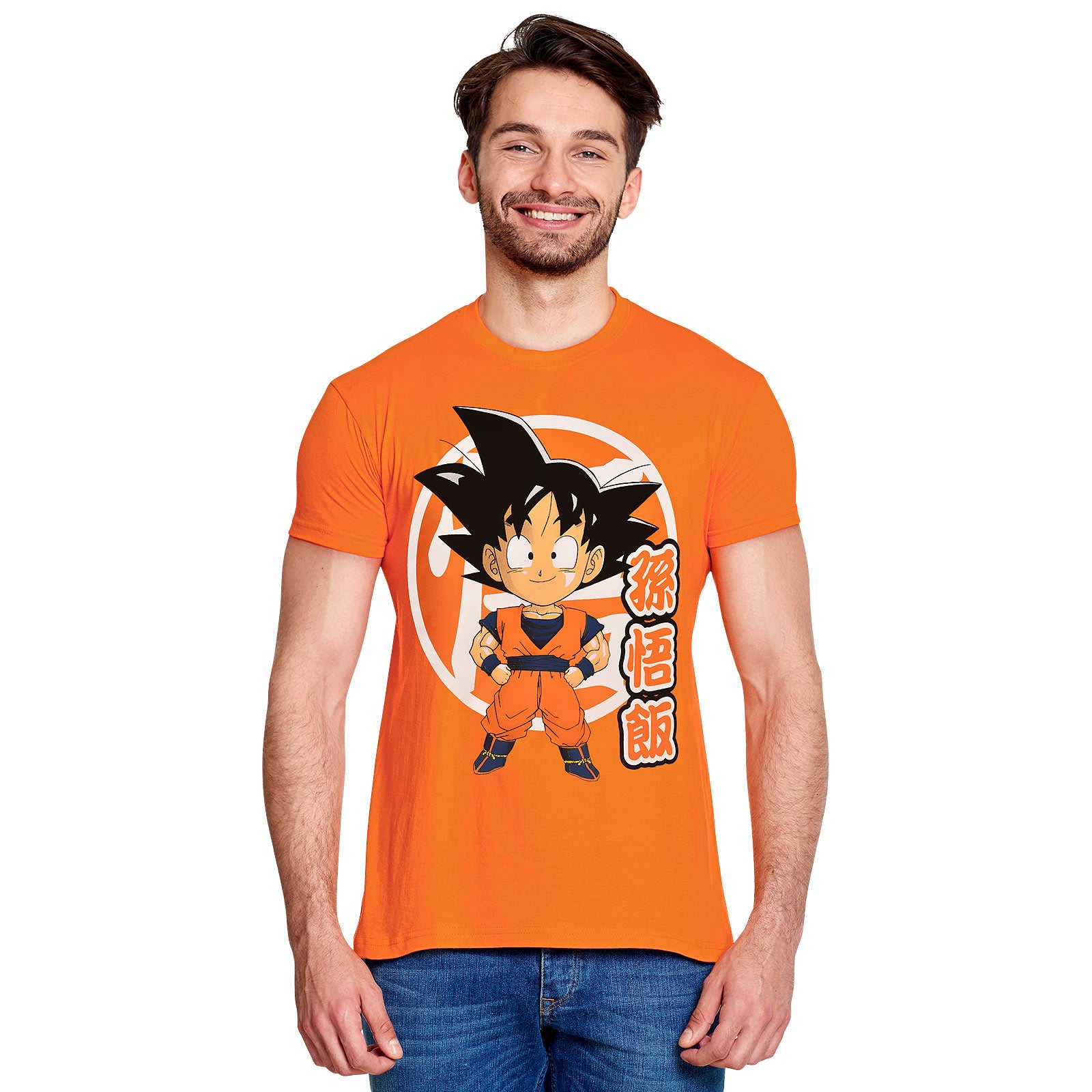 Produktbild Dragon Ball - Chibi Son Goku T-Shirt orange