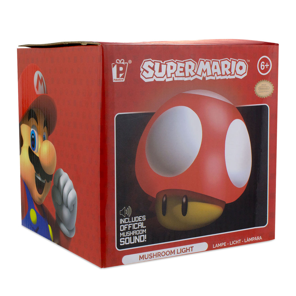 Produktbild Super Mario - Super-Pilz Tischlampe mit Sound
