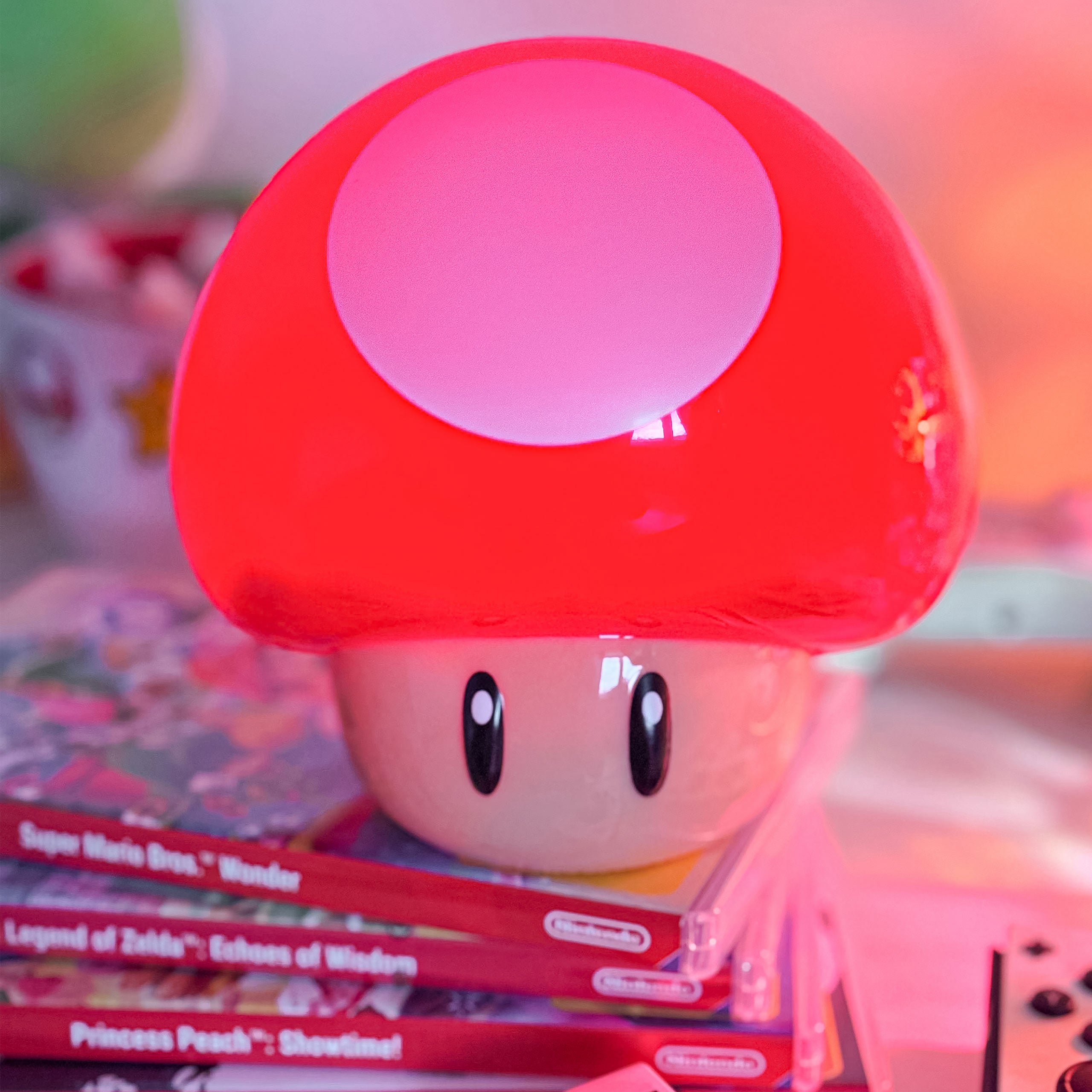 Produktbild Super Mario - Super-Pilz Tischlampe mit Sound