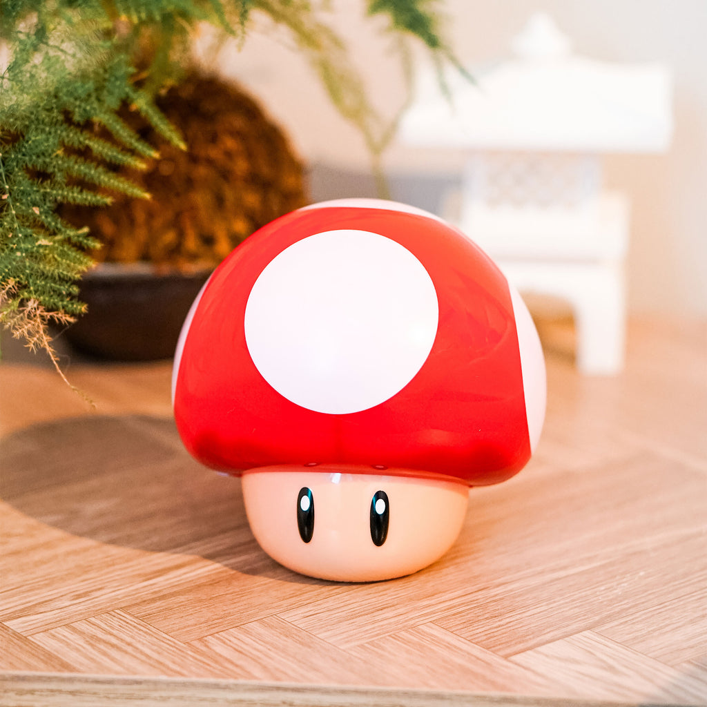 Produktbild Super Mario - Super-Pilz Tischlampe mit Sound