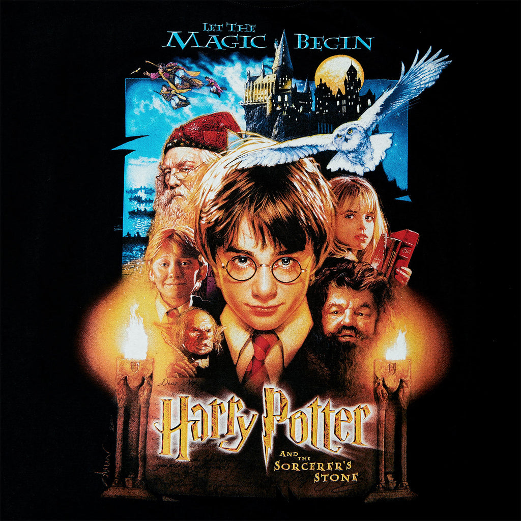 Produktbild Harry Potter - Stein der Weisen Poster T-Shirt schwarz