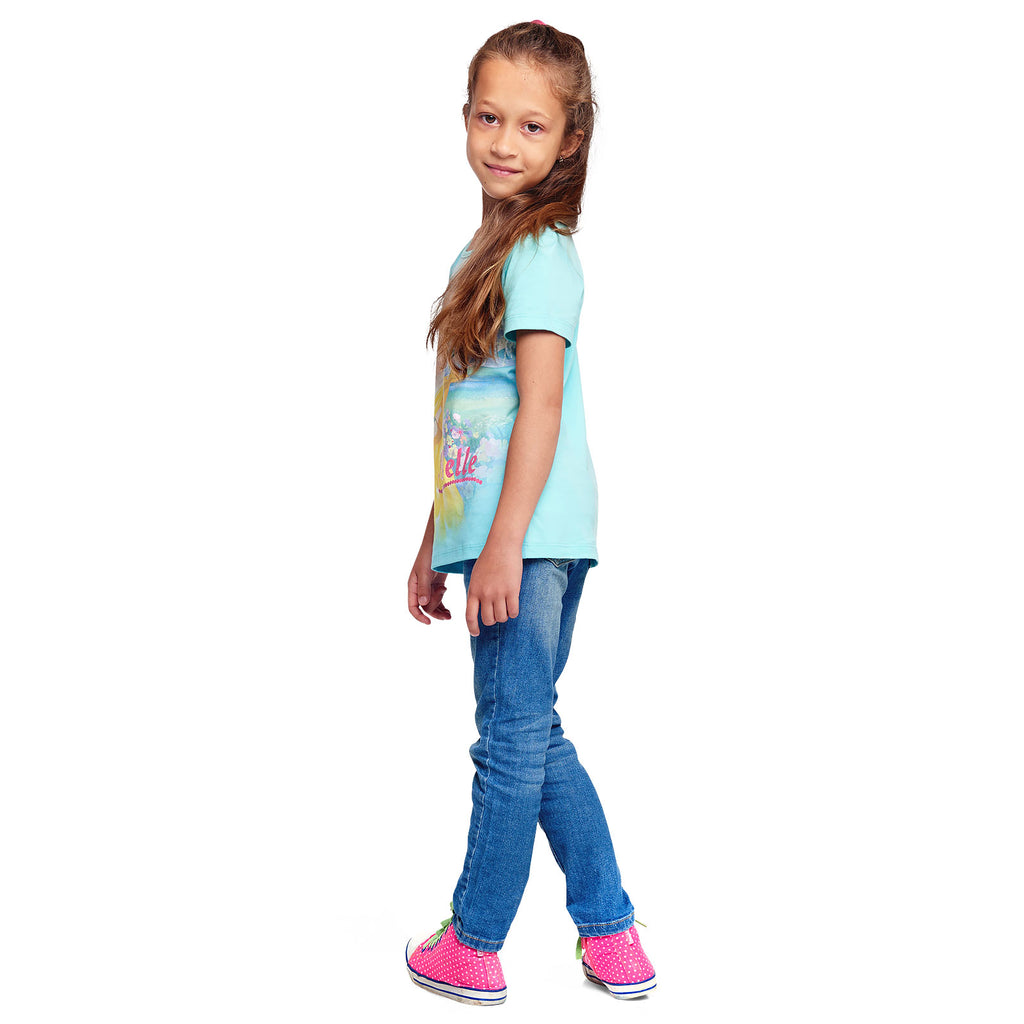 Produktbild Die Schöne und das Biest - Belle T-Shirt Kinder türkis
