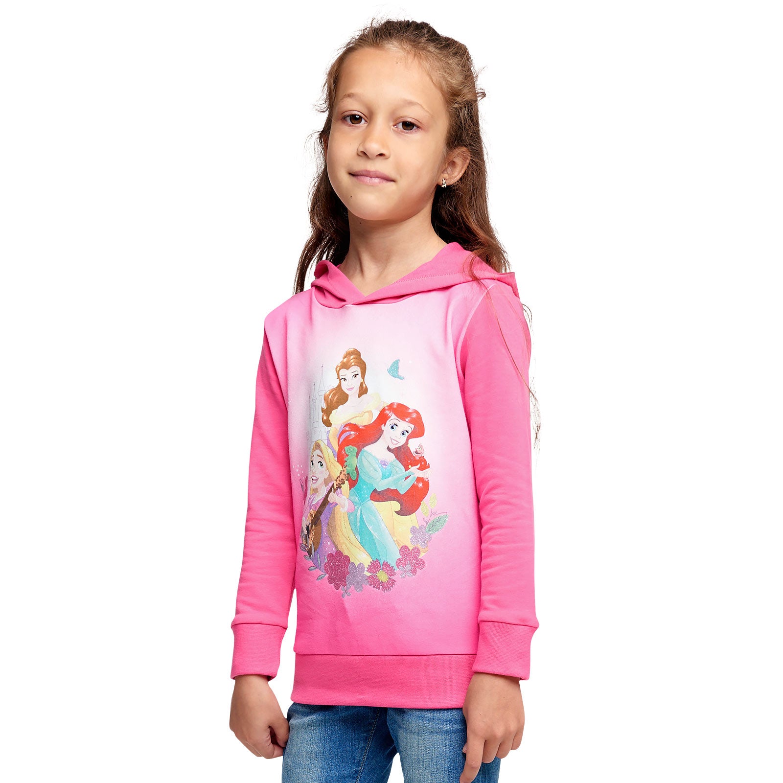Produktbild Disney Princess Hoodie Kinder pink