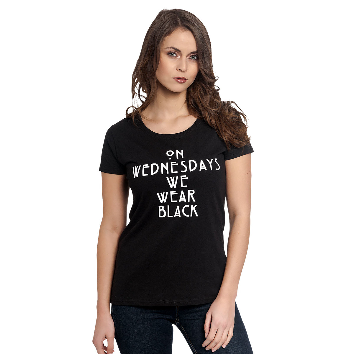 Produktbild American Horror Story - Wednesdays T-Shirt Damen schwarz