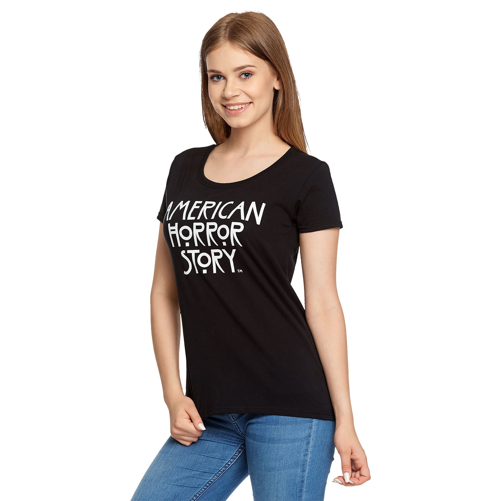 Produktbild American Horror Story - Logo T-Shirt Damen schwarz