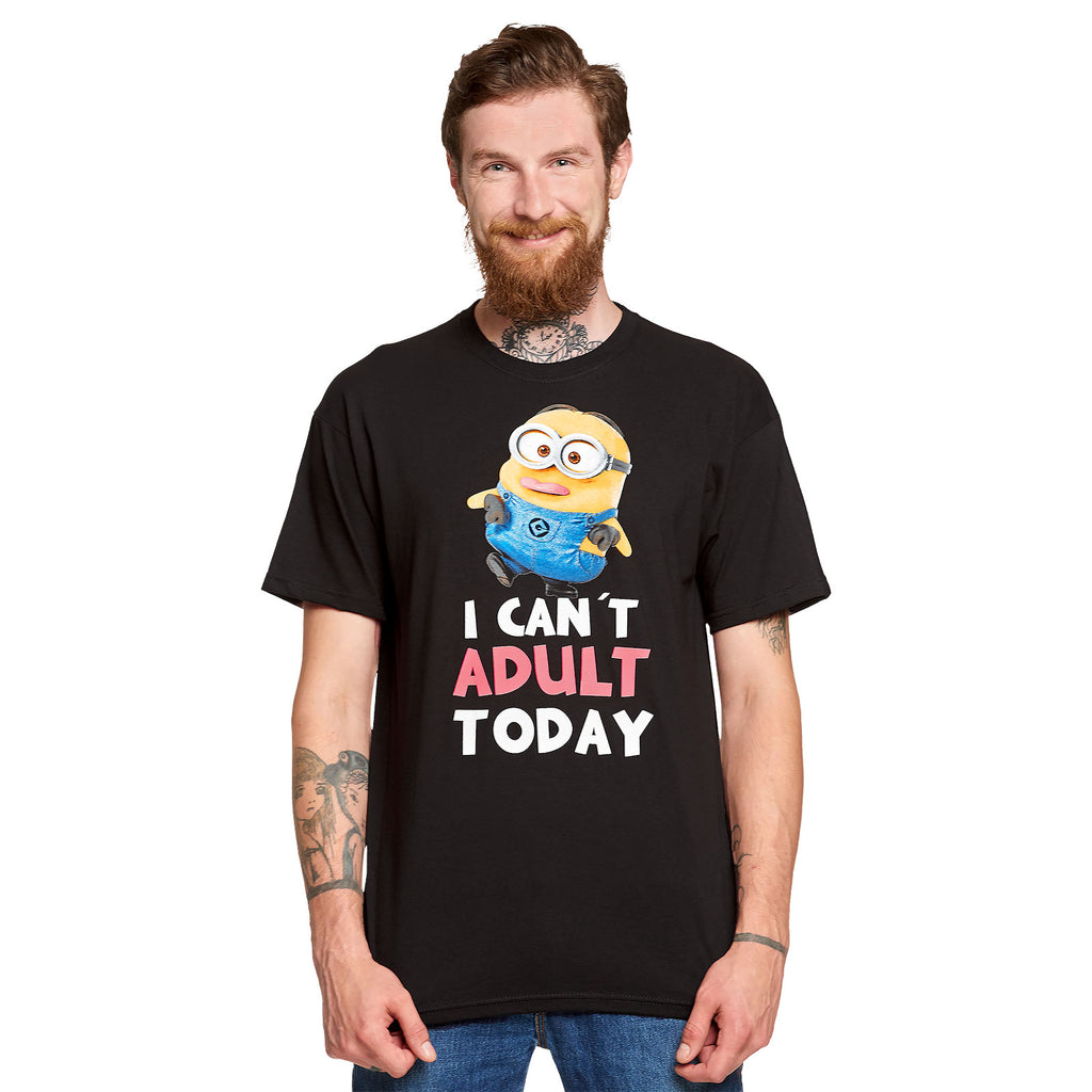 Produktbild Minions - No Adult Today T-Shirt schwarz