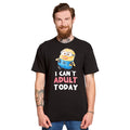 Produktbild Minions - No Adult Today T-Shirt schwarz
