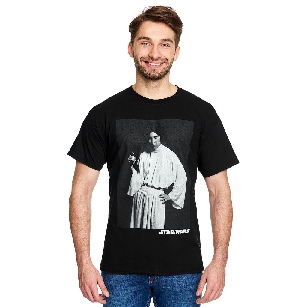 Produktbild Star Wars - Leia Portrait T-Shirt schwarz