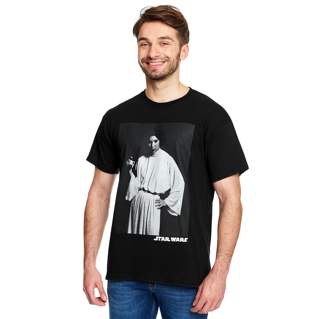 Produktbild Star Wars - Leia Portrait T-Shirt schwarz