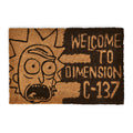 Produktbild Rick and Morty - Dimension C-137 Fußmatte