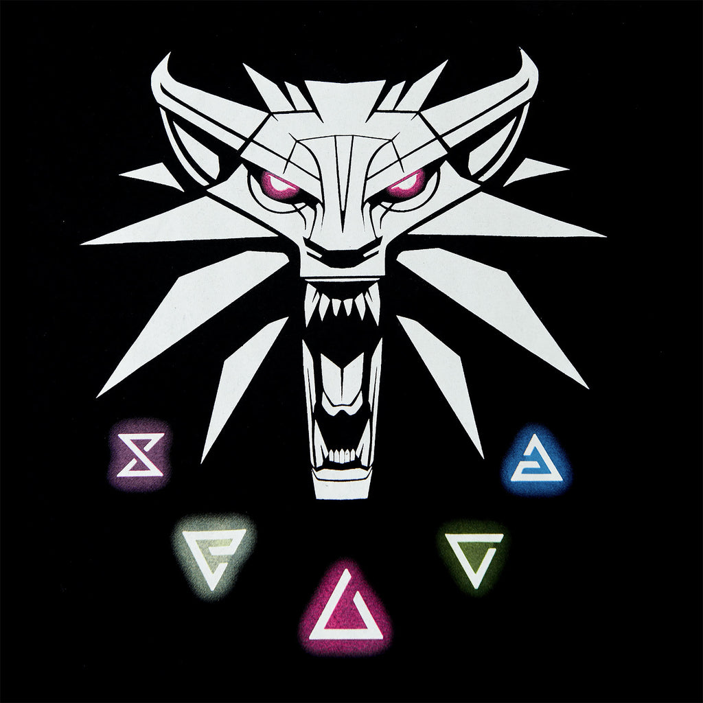 Produktbild Witcher - Hexer Zeichen T-Shirt schwarz