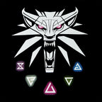 Produktbild Witcher - Hexer Zeichen T-Shirt schwarz