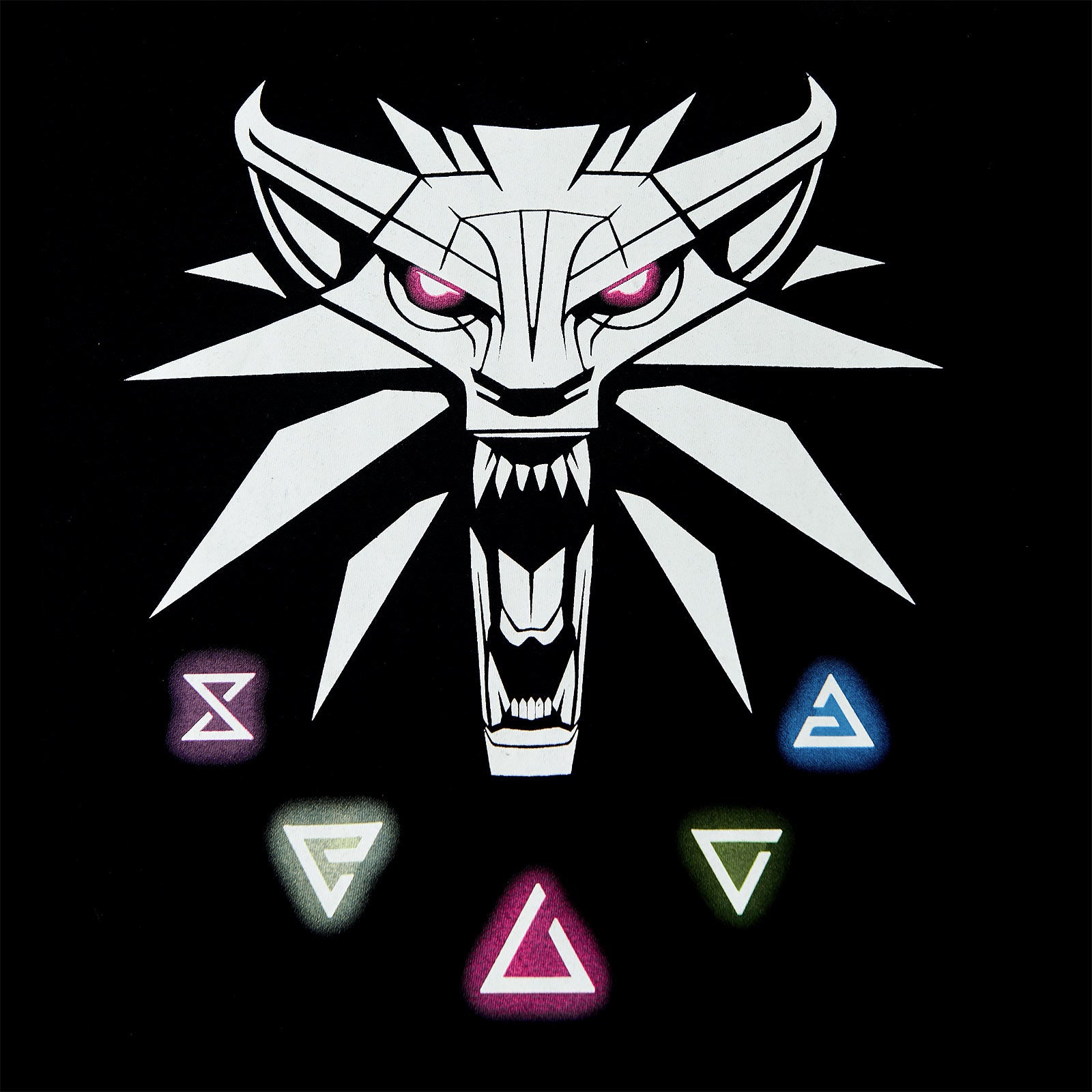Produktbild Witcher - Hexer Zeichen T-Shirt schwarz