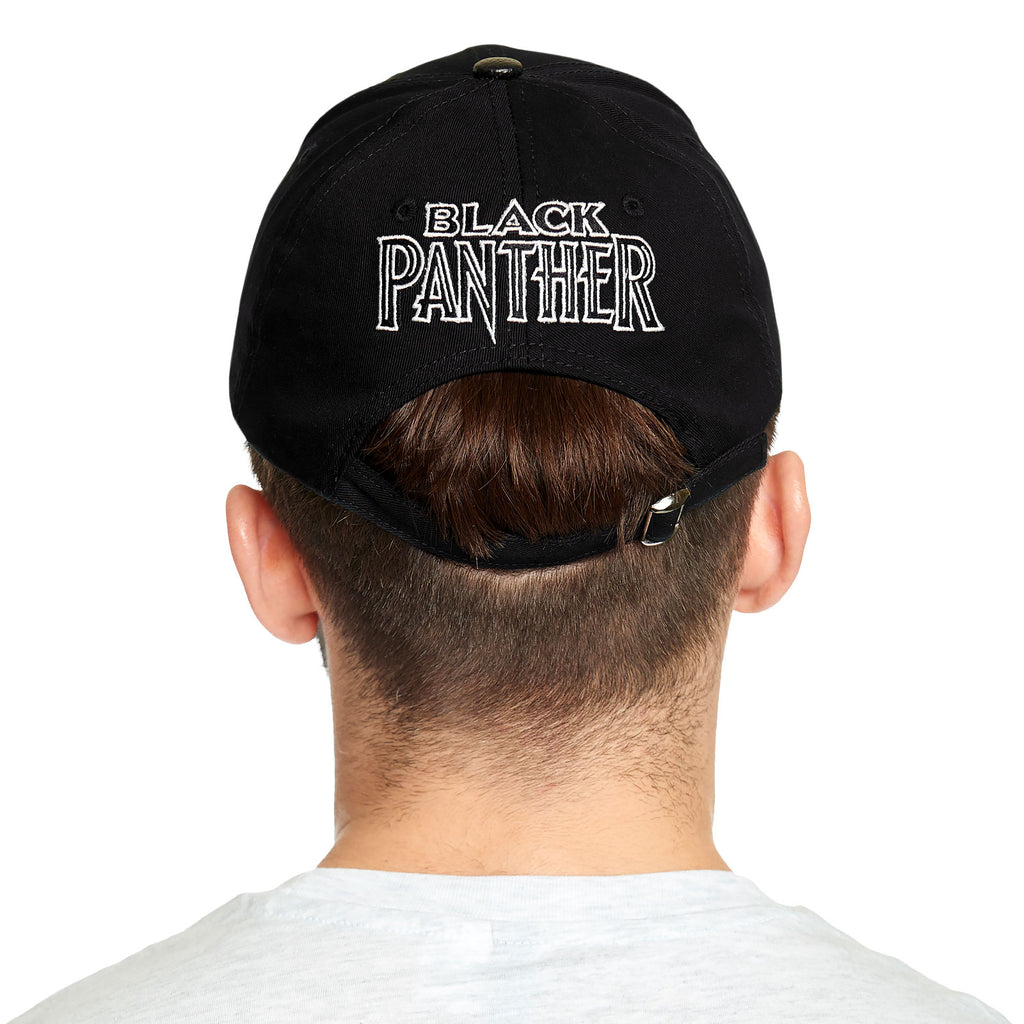 Produktbild Black Panther - Logo Basecap schwarz