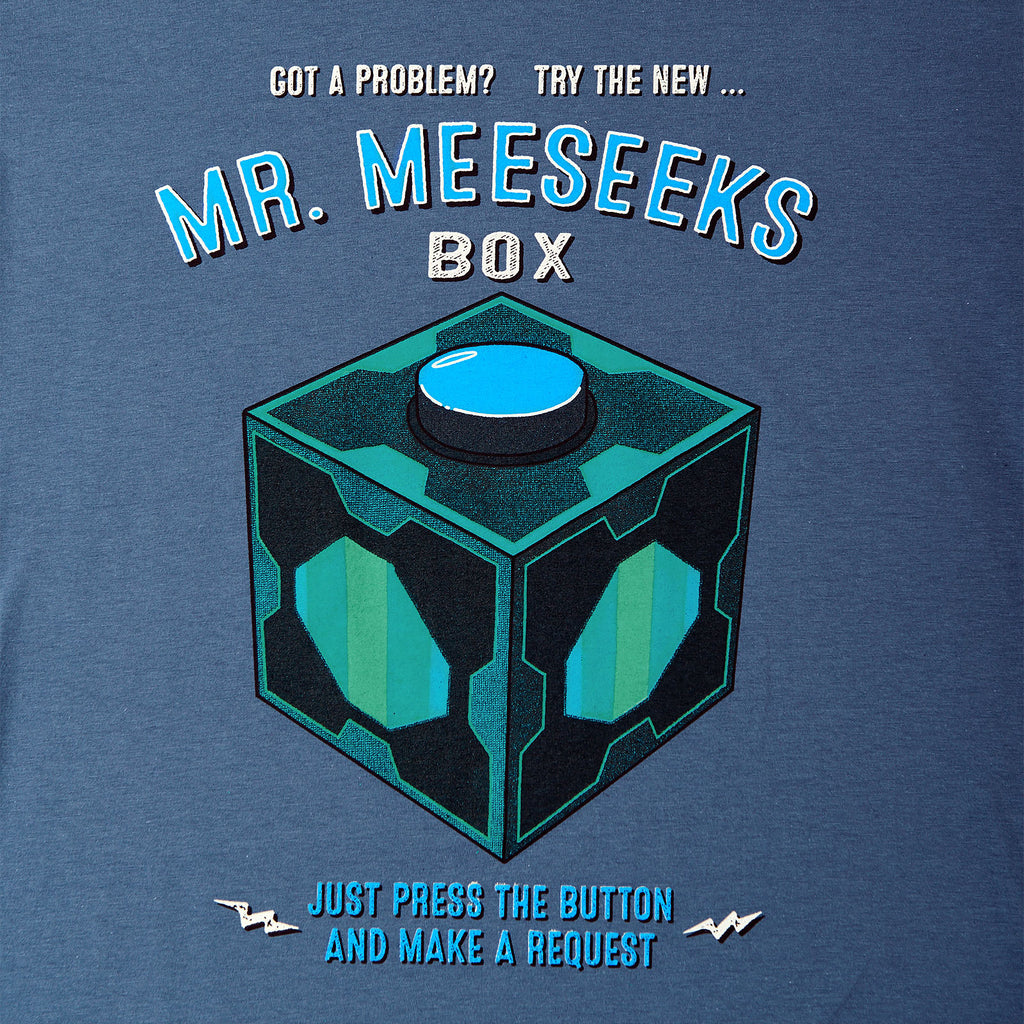 Produktbild Rick and Morty - Mr. Meeseeks Box T-Shirt blau